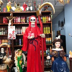 Red Santa Muerte