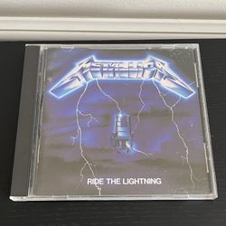 Metallica Ride The Lightning 1984 CD Elektra USA