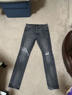 Purple jeans size 33 men