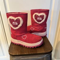 Girls Sketchers Boots Size 4