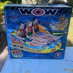 WOW Max Boat Towable 3 Person Raft