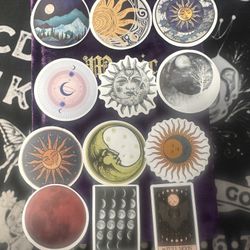 Set Of 12 Stickers 