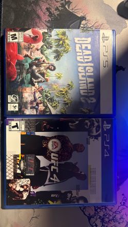 Dead island 2 ps5, UFC 4 ps4