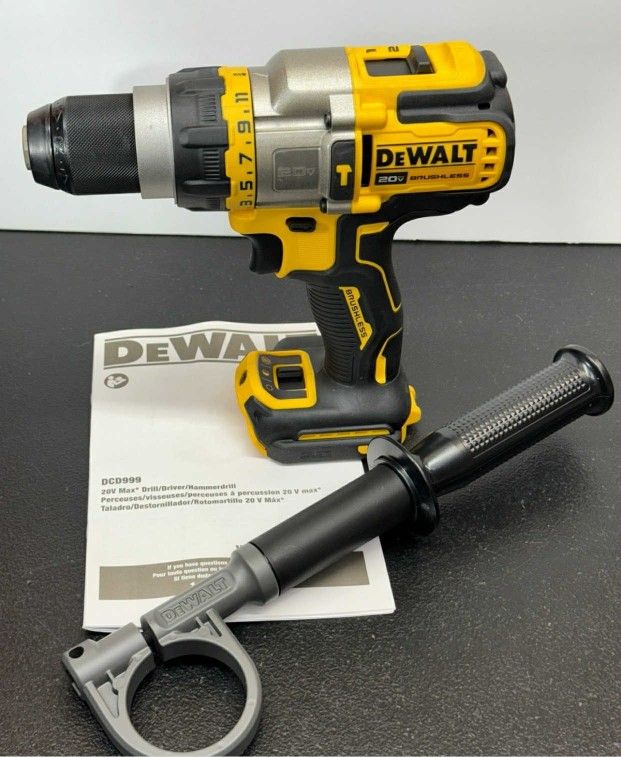 Dewalt New Hammer Drill 3 Speeds Flex Volt Nuevo