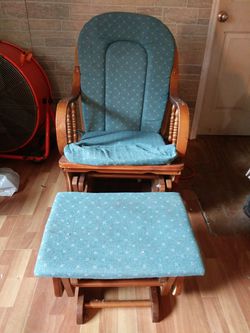 Rocking Chair with footrest