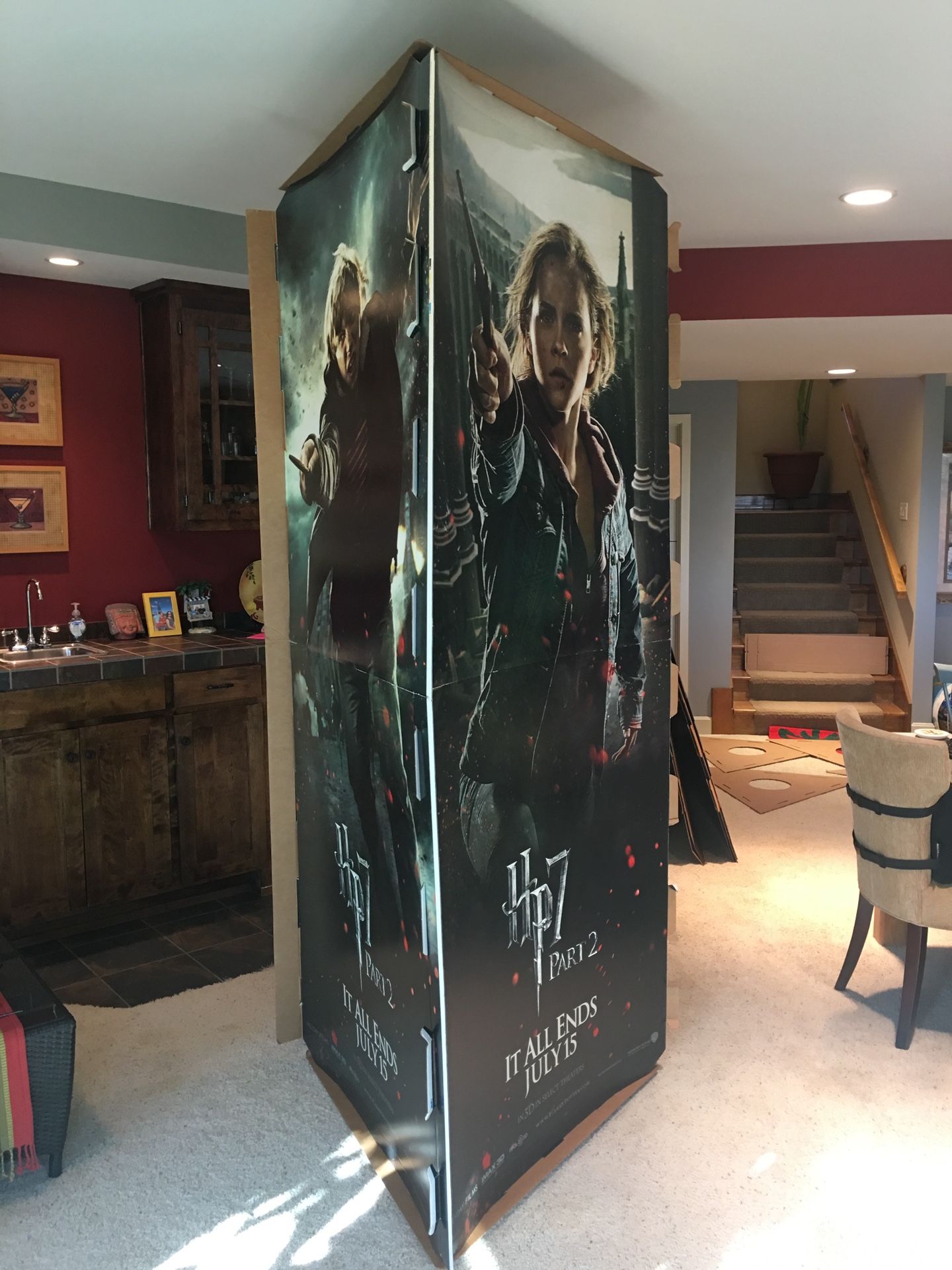 Giant Harry Potter Theater Display