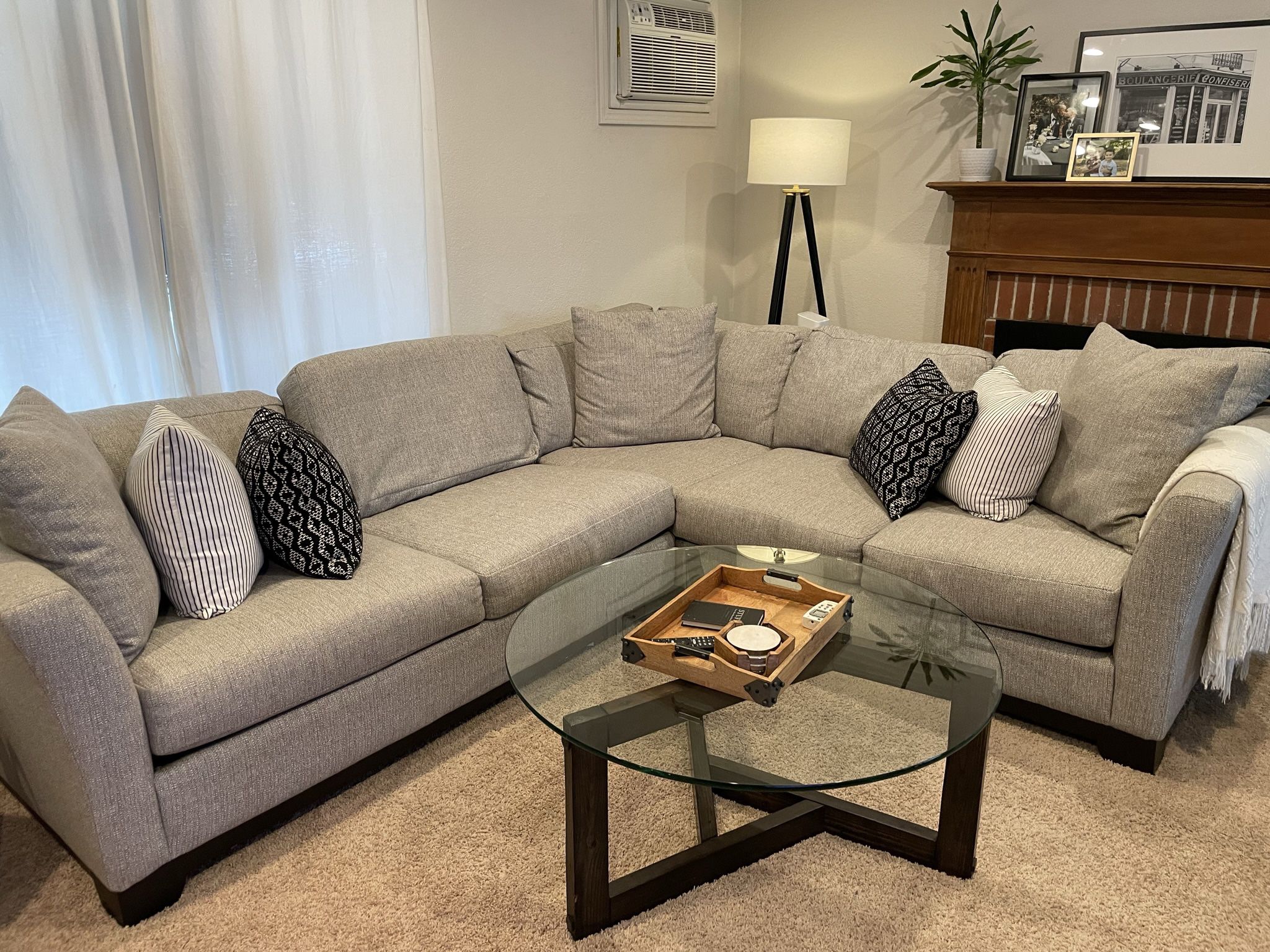Custom Macy’s Pullout Sectional 