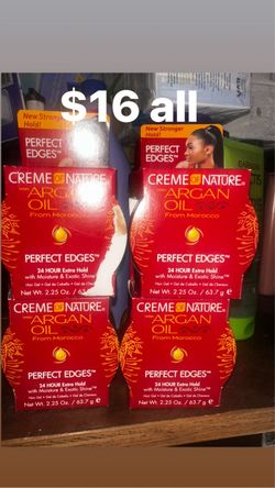 Creme of Nature Argan Oil Perfect Edges 4-Pack