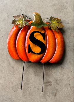 Metal Fall Decor