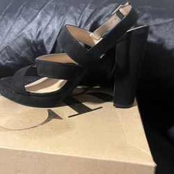 Brand  New Heeled  Sandal In Box
