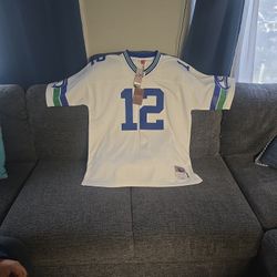 Seahawks Retro Jersey 2XL Men