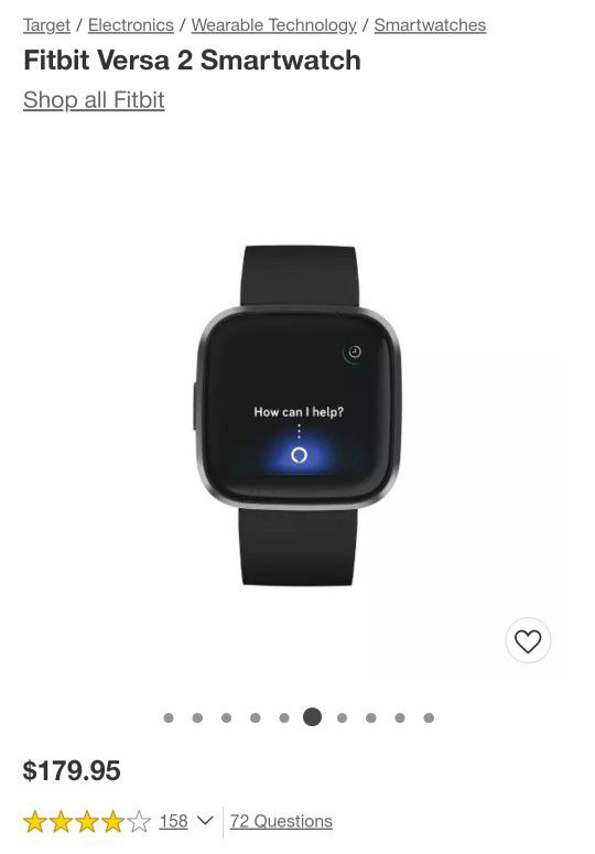 Fitbit Versa 2 Smartwatch


