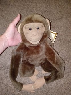 Vintage Chimpanzee Puppet