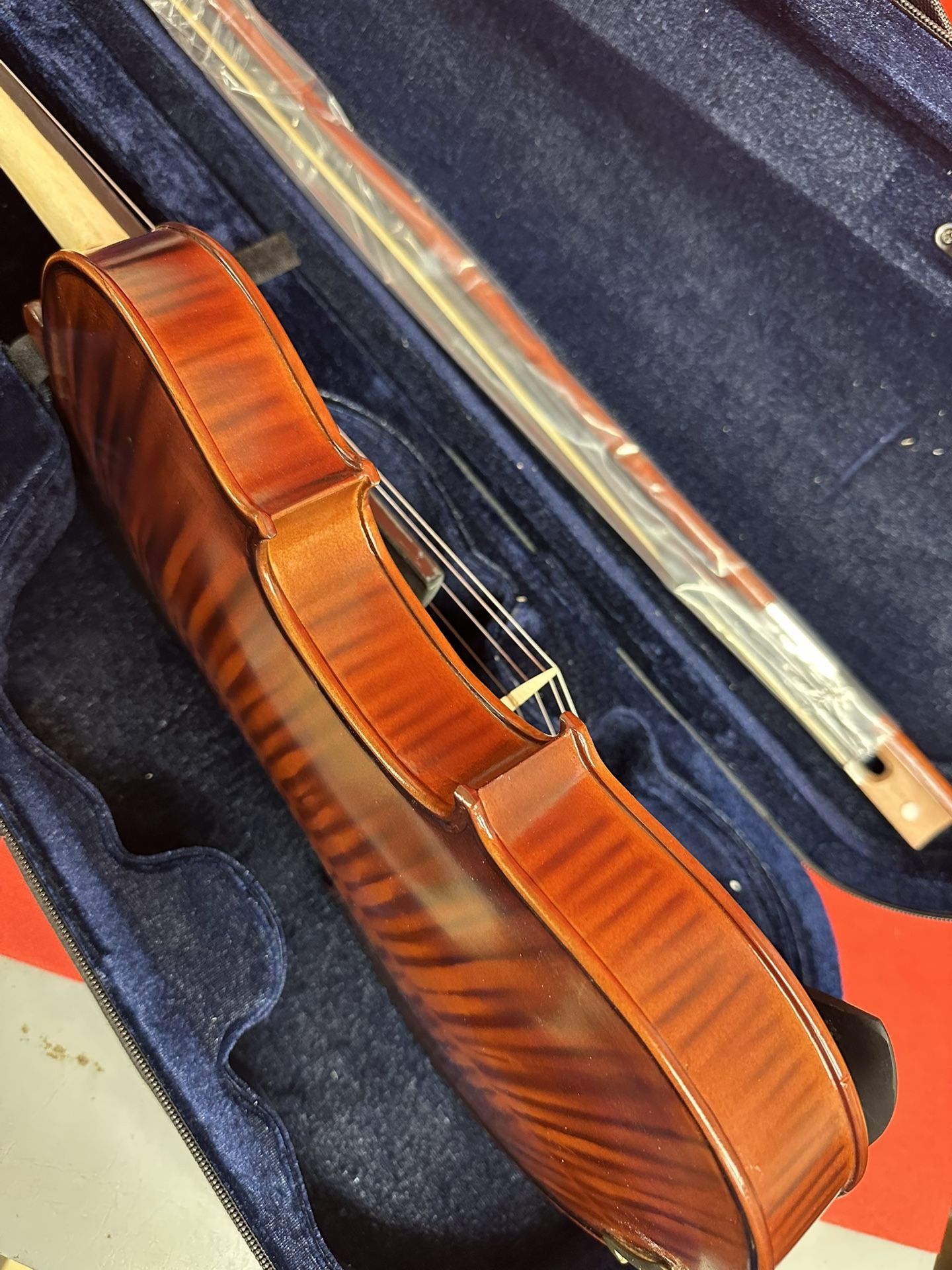 4/4 Flamed Rothenberg Violin Copy of 1732 Stradivarius $250 Firm