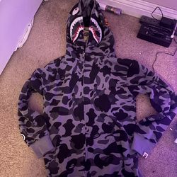 Black Camo Bape Hoodie