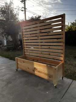Wood Planters