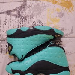 Jordan 13s Custom South Beach Size 12 for Sale in Ontario CA OfferUp