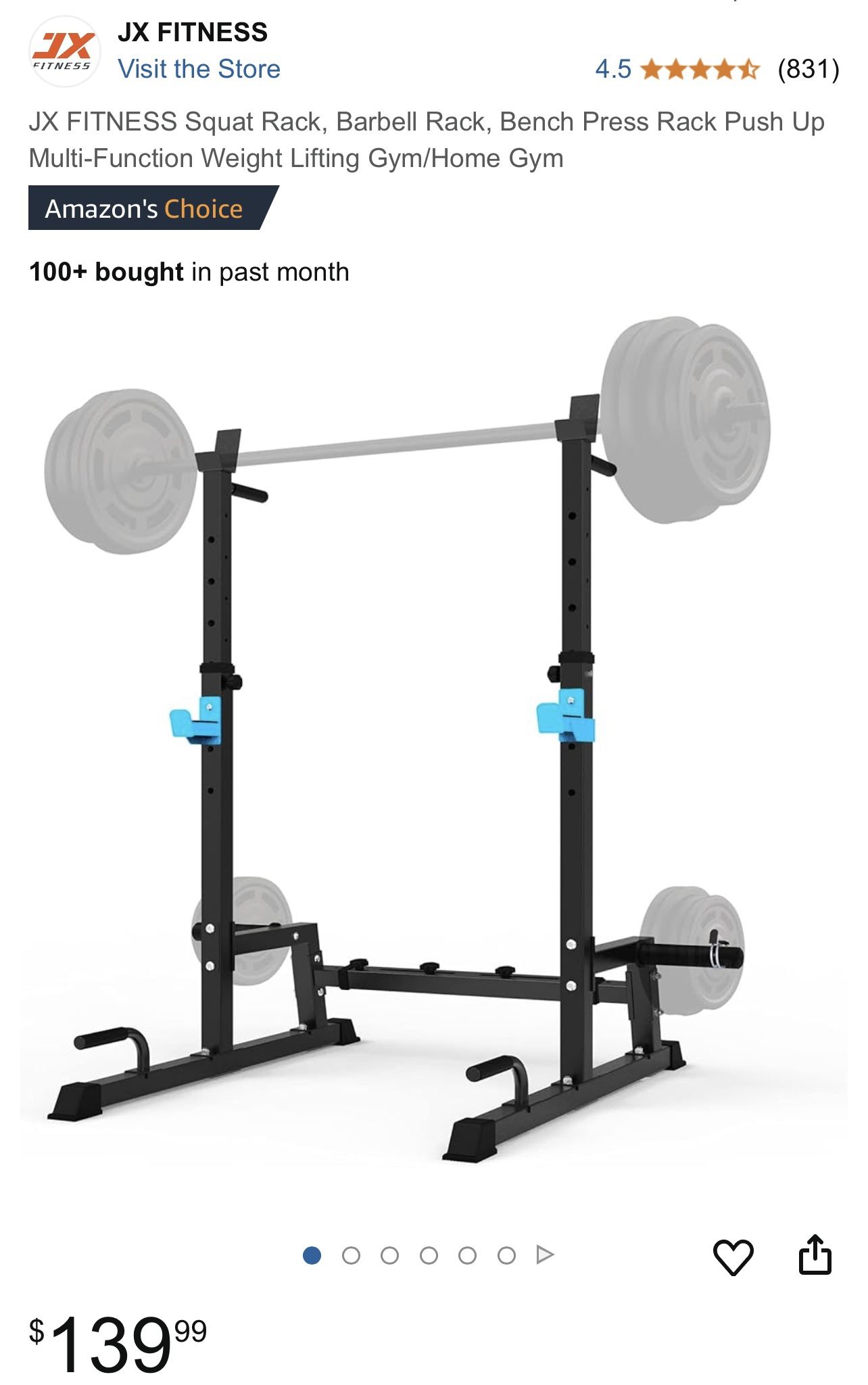 Brand New, Multifunction Squat Rack In The Box