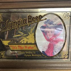 Olympia Beer Mirror 20x25