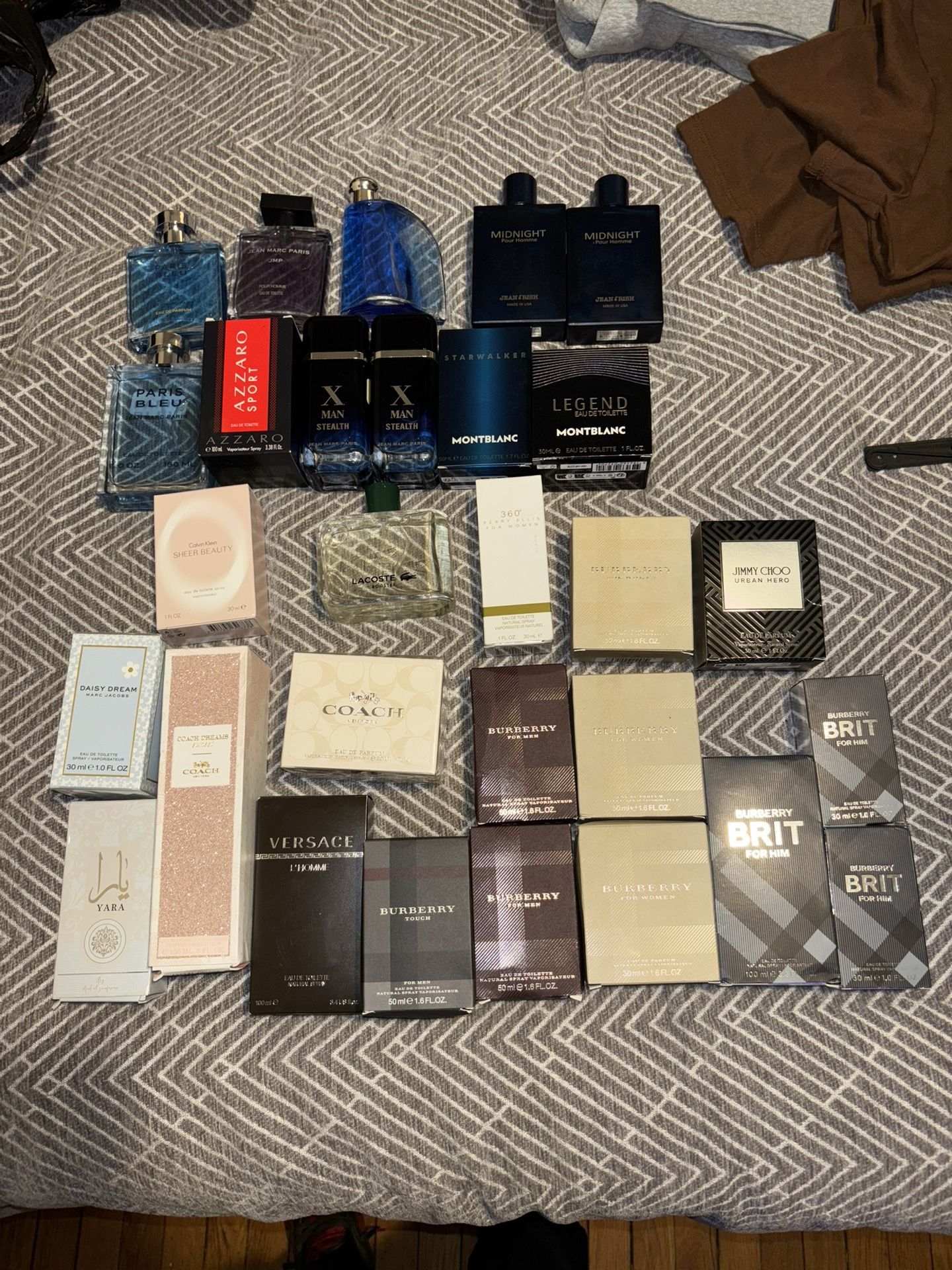 Parfums for men’s and women’s