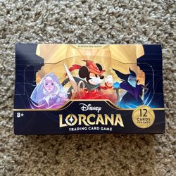 Disney Lorcana The First Chapter Booster Box | FACTORY SEALED