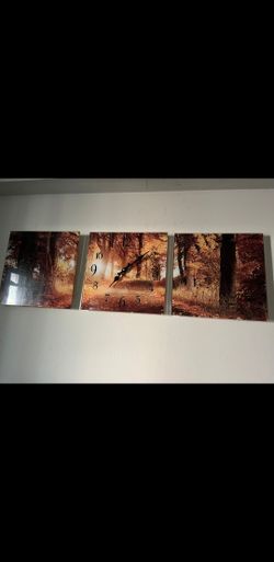 Wall Clock In 3 Piece 