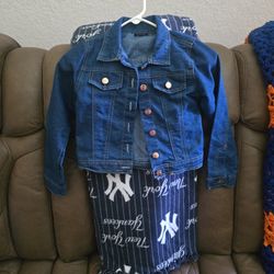 Picapino Jean Jacket Size 8 