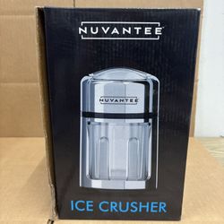 Nuvantee Ice Crusher with Sharp Stainless Steel Blades