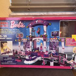 Discontinued Mega Bloks Barbie Super Star 2013 