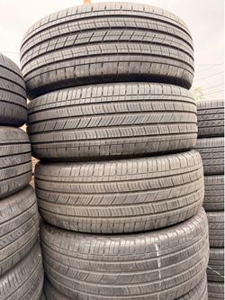 265/60r18 Michelin tires en Excelentes Conditiones de Vida las 4