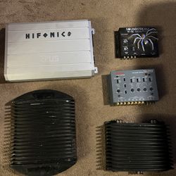 Car Audio Amps And Electronics 