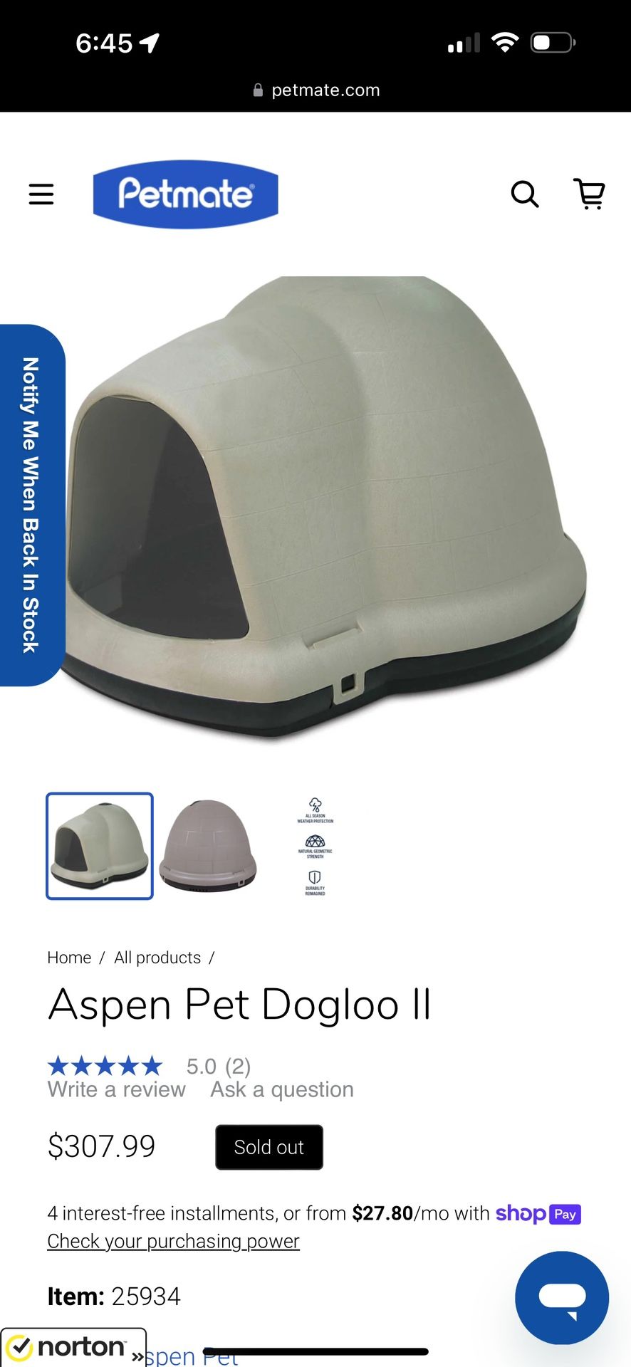 Aspen Pet Dogloo II