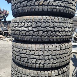 Vendo 4 Llantas Usadas 265 75 16 L T