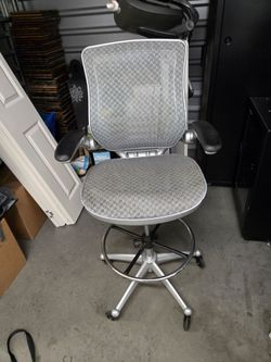 Office chair for standing desk, drafting