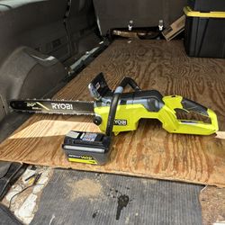 Ryobi 40V HP 20" Chainsaw w/ 8Ah Battery & Charger