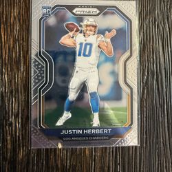 Justin Herbert Rookie Card