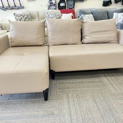 Sectional  Sofa ,Beige,Brand New 