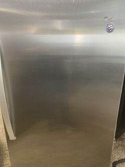Big whirlpool stainless freezer