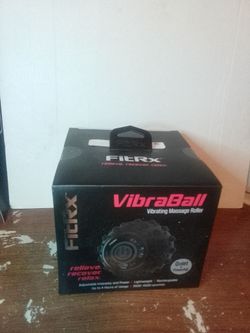 Fitrx relieve recover relax vibraball vibrating massager roller