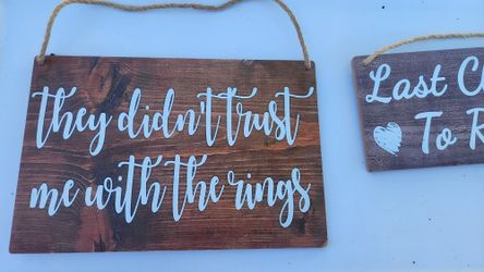 Wedding Signs 