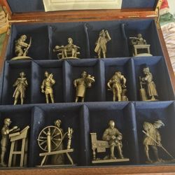 Vintage Pewter Franklin Mint Collection