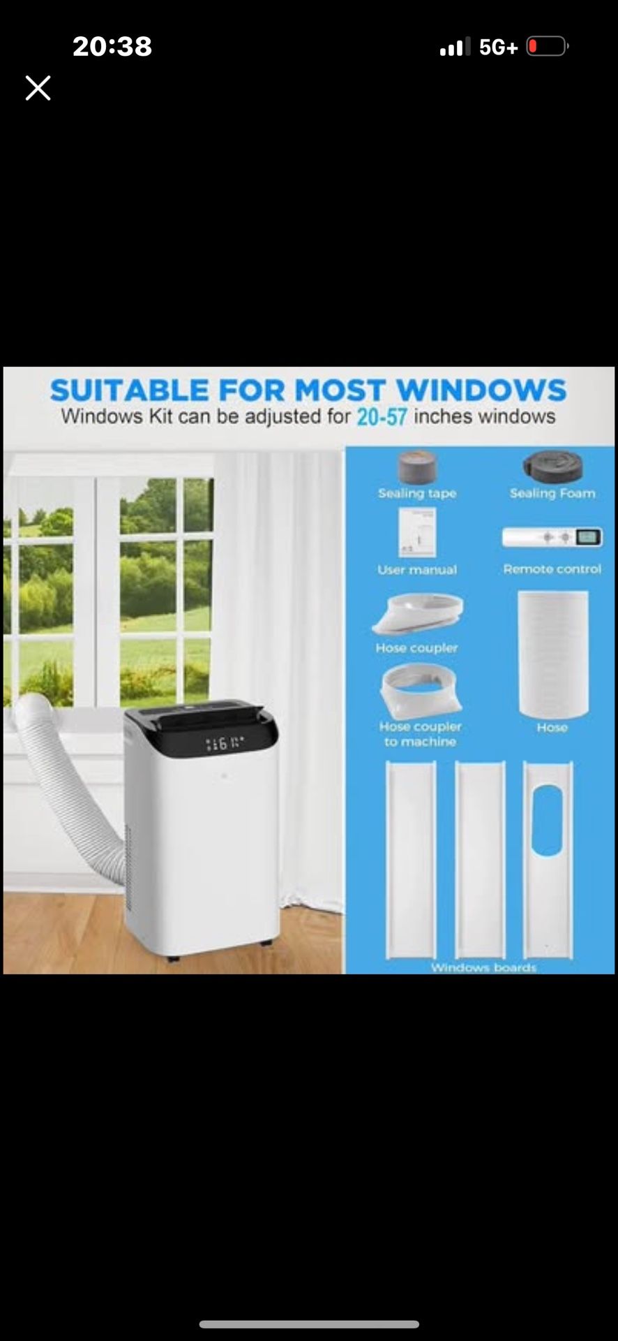 Window unit dehumidifier brand new
