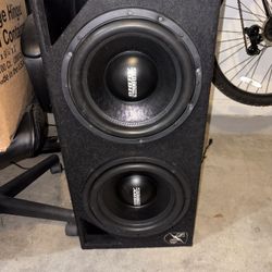 2‘15 SUNDOWN subwoofers and amp kit included