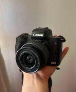 Canon M50 w/ 15-45mm lens