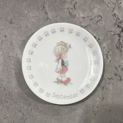 Precious Moments “September” Collector Plate