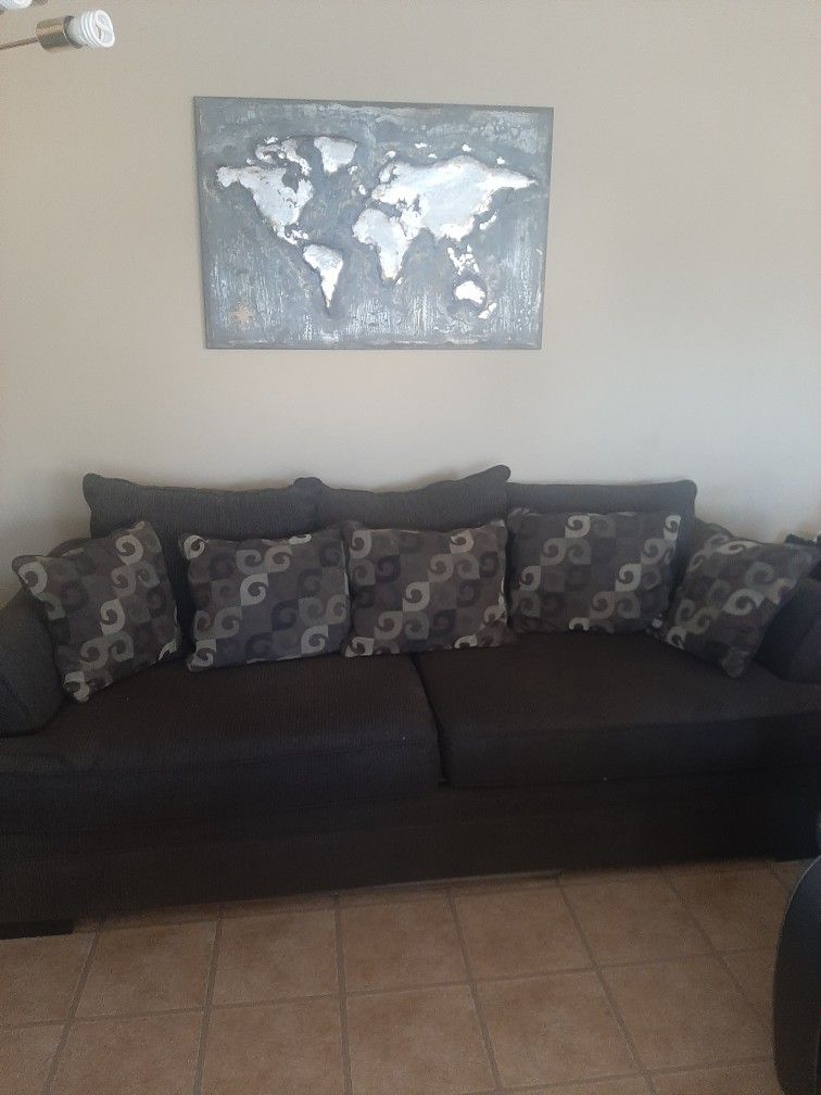 **FREE LAMP WITH PURCHASE 2 PC SOFA SET