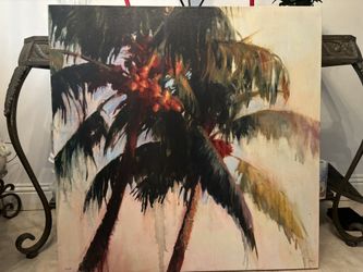 Palm Tree Canvas Painting