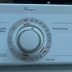 Whirlpool Large Capacity Dryer