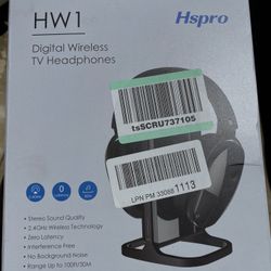 Wireless TV headphones 