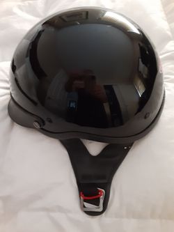 Black Harley Davidson Riding Helmet